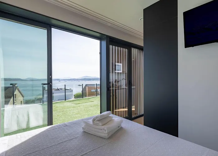 2 Con Piscina En La Playa Διαμέρισμα Pobra Do Caraminal