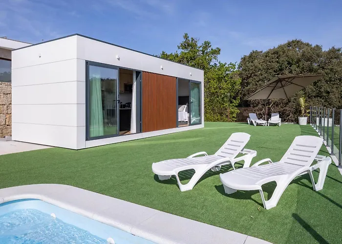 2 Con Piscina En La Playa * Pobra Do Caraminal